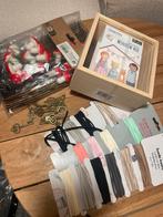 Hobby pakket: paddestoelen, sleutels, suède koord, window bo, Ophalen of Verzenden, Nieuw, Materiaal