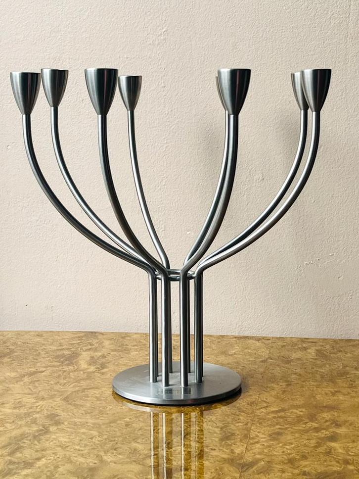 vintage Stockholm kandelaar, ikea  Knut en Marianne Hagberg, Huis en Inrichting, Woonaccessoires | Kandelaars en Kaarsen, Zo goed als nieuw