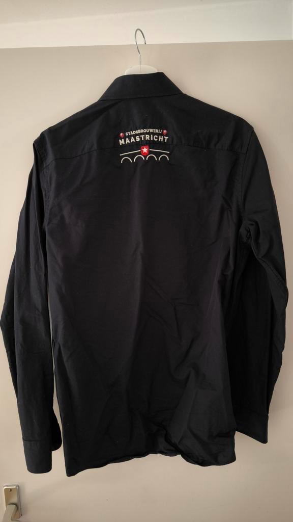 Stadsbrouwerij Maastricht nette blouse/hemd maat medium/40, Verzamelen, Biermerken, Zo goed als nieuw, Kleding, Overige merken