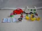 duplo auto met caravan, Kinderen en Baby's, Speelgoed | Duplo en Lego, Ophalen of Verzenden, Gebruikt, Complete set, Duplo