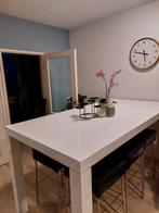 Cantomobili statafel met 6 krukken - kantinetafel, Huis en Inrichting, Tafels | Eettafels, Gebruikt, 100 tot 150 cm, 200 cm of meer