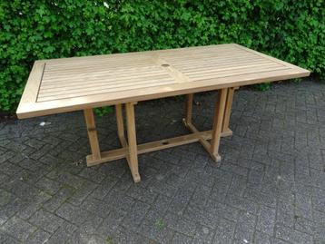 Prachtige teakhouten tuintafel 180 x 90 / Sun Furniture