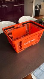 Blokker winkelmandje, Kunststof, Mand, Ophalen of Verzenden, Zo goed als nieuw
