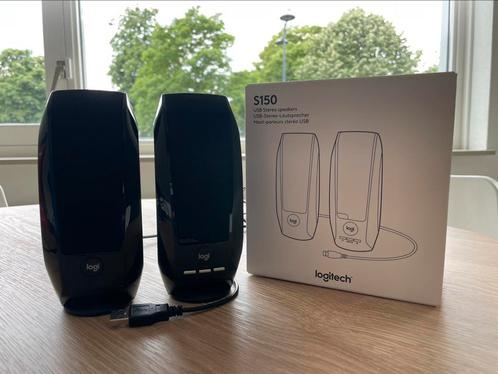 Logitech S150 USB Stereo speakers met nog garantie!, Audio, Tv en Foto, Luidsprekers, Zo goed als nieuw, Minder dan 60 watt, Overige merken