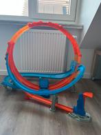 Hotwheels racebaan met looping, Kinderen en Baby's, Speelgoed | Racebanen, Ophalen, Racebaan, Zo goed als nieuw, Zelf te bouwen