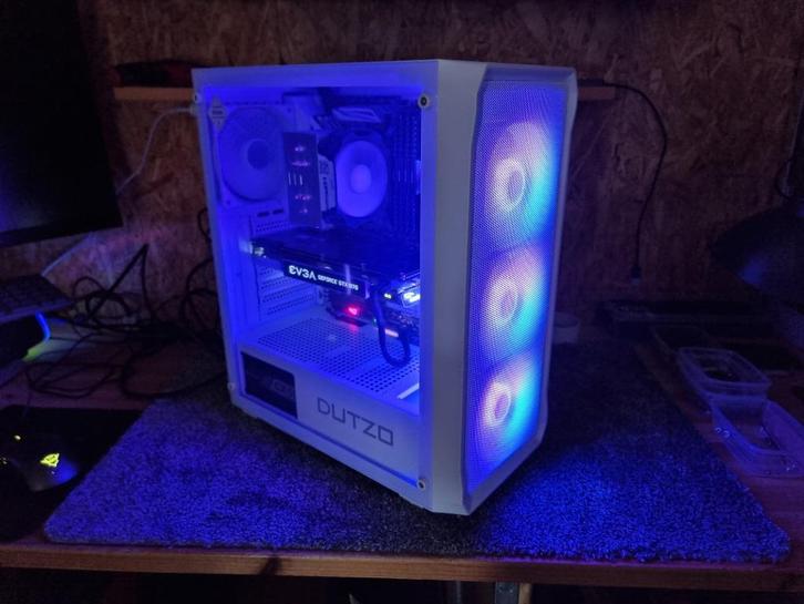 Gaming Pc - i7 6700K 4.20Ghz - GTX 1070 8GB - 16GB - Win 11, Computers en Software, Desktop Pc's, Zo goed als nieuw, 4 Ghz of meer