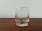 Ferm Living Ripple Glas Helder Laag, Ophalen, Glas of Glazen, Overige stijlen, Glas