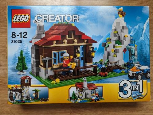 NIEUW Lego creator 3in1 berghut 31025, Kinderen en Baby's, Speelgoed | Duplo en Lego, Nieuw, Lego, Complete set, Ophalen of Verzenden
