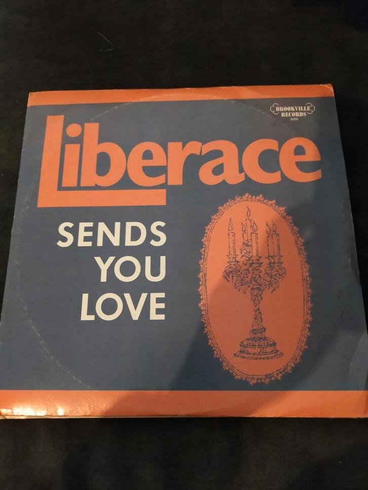 Liberace , sends you love, Cd's en Dvd's, Vinyl | Wereldmuziek, Zo goed als nieuw, Overige soorten, Overige formaten, Ophalen of Verzenden