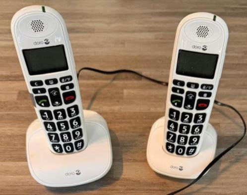 Doro Dect Duo seniorentelefoon, Telecommunicatie, Vaste telefoons | Handsets en Draadloos, Zo goed als nieuw, 2 handsets, Ophalen of Verzenden
