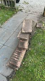 Gratis pallisaden banden, Tuin en Terras, Bielzen en Borders, Ophalen, Gebruikt, 25 tot 50 cm, 200 cm of meer