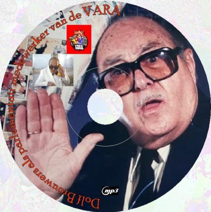 Dolf Brouwers als Parlementair medewerker van de VARA, Cd's en Dvd's, Cd's | Humor en Cabaret, Nieuw in verpakking, Verzenden