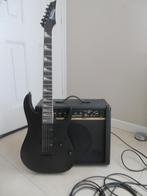 Ibanezz elektrische gitaar met versterker, Muziek en Instrumenten, Snaarinstrumenten | Gitaren | Elektrisch, Ophalen, Ibanez, Met versterker