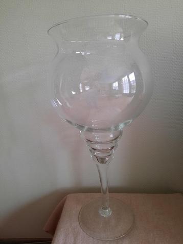 Decoratieve vaas/bokaal bloemschikken vissenkom 54 cm hoog beschikbaar voor biedingen