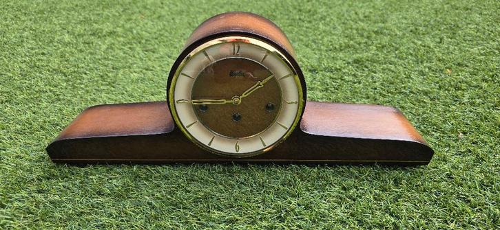 Mooie Wuba mantelklok, Antiek en Kunst, Antiek | Klokken, Ophalen