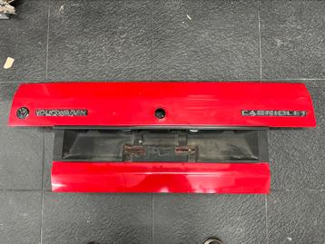 Achterklep golf 1 cabrio kleur LA3A rood beschikbaar voor biedingen
