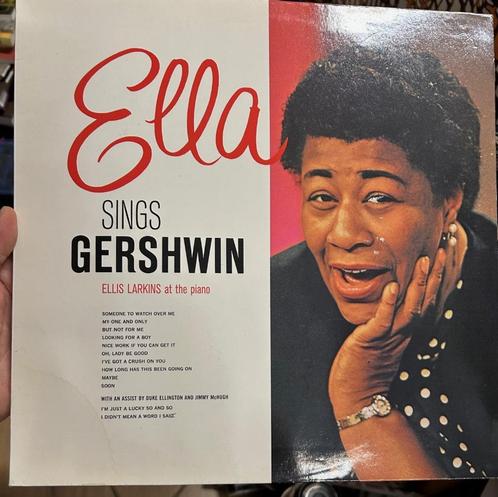 Ella Fitzgerald: Ella sings Gershwin (lp), Cd's en Dvd's, Vinyl | Jazz en Blues, Gebruikt, Jazz, 1960 tot 1980, Ophalen of Verzenden