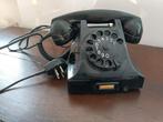 Bakeliet telefoon PTT  Vintage. Zwart., Ophalen of Verzenden, Bakeliet