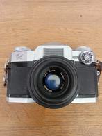 Zeiss Ikon analoge camera met 2 extra lenzen, Ophalen of Verzenden, Gebruikt