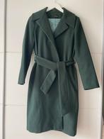 Flesgroene Italiaanse mantel - maat 38 (IT 44) - incl sjaal, Kleding | Dames, Jassen | Winter, Groen, Maat 38/40 (M), Ophalen of Verzenden