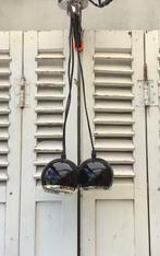 Vintage zwart/chromen eyeball hanglamp, Ophalen of Verzenden
