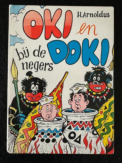 Oki en Doki bij de Negers, Boeken, Kinderboeken | Jeugd | onder 10 jaar, Gelezen, Fictie algemeen, Ophalen of Verzenden