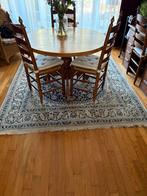 Handgeknopte carpet / vloerkleed, Huis en Inrichting, Stoffering | Tapijten en Kleden, Ophalen, Gebruikt, Bruin, 200 cm of meer