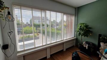 Witte houte Lamellen beschikbaar voor biedingen