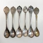 6 Oude Nederlandse scheepvaart lepeltjes, Verzamelen, Scheepvaart, Ophalen of Verzenden, Zo goed als nieuw, Motorboot, Gebruiksvoorwerp