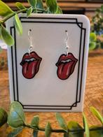 Oorbellen rolling stones tong, Sieraden, Tassen en Uiterlijk, Ophalen of Verzenden, Zo goed als nieuw, Overige materialen