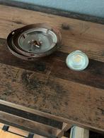 Industriële Roest Hanglamp, Ophalen, Gebruikt, Metaal, Minder dan 50 cm