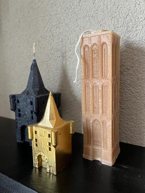 Uniek cadeau, Huis en Inrichting, Woonaccessoires | Kandelaars en Kaarsen, Nieuw, Kaars, Minder dan 25 cm, Overige materialen
