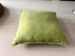 Mooi groen kussen loods 5, Ophalen of Verzenden, Zo goed als nieuw, Groen, Vierkant
