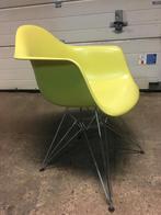 6 Vitra DAR Eames plastic chair design stoel groen, Gebruikt, Overige kleuren, Ophalen of Verzenden, Nvt