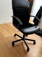 Bureaustoel, Huis en Inrichting, Stoelen, Ophalen, Overige materialen, Gebruikt, Zwart