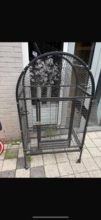 Papegaaienkooi, Ophalen, Zo goed als nieuw, Metaal, Vogelkooi