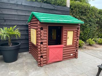 Little tike speelhuis blokhut beschikbaar voor biedingen