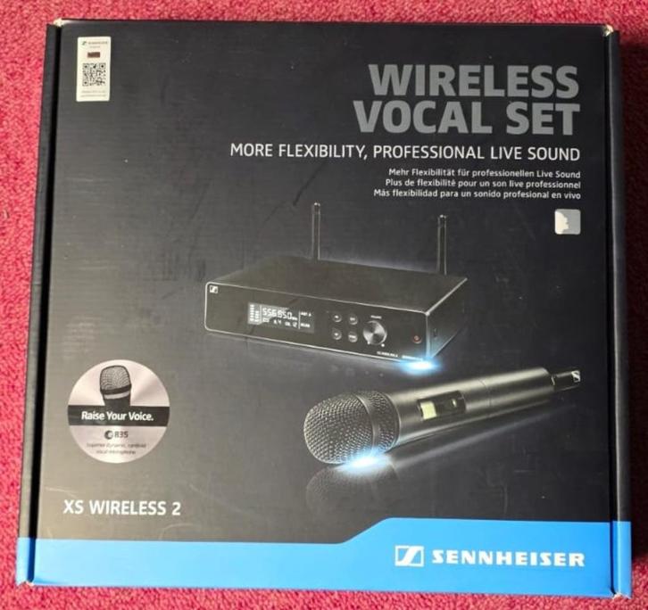 Sennheiser draadloze microfoon XSW 2-835, Muziek en Instrumenten, Microfoons, Zo goed als nieuw, Zangmicrofoon, Draadloos, Ophalen of Verzenden