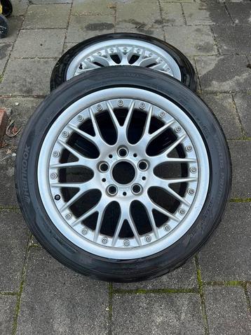 Originele e46 BMW velgen BBS banden  225-45-17  beschikbaar voor biedingen