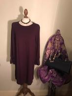 MASSIMO DUTTI DRESS AUBERGINE, Kleding | Dames, Overige kleuren, Verzenden, Maat 42/44 (L), Zo goed als nieuw
