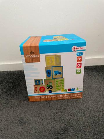 Wooden Toys - Cubes Nieuw beschikbaar voor biedingen