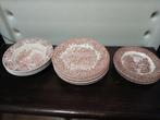 Royal Tudor borden,rood 9st.dinerborden €7,50 p.st. diepbord, Antiek en Kunst, Antiek | Servies compleet, Ophalen of Verzenden