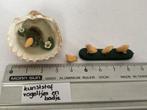 Miniatuur vogeltjes en badje, Verzenden, Nieuw, Poppenhuis