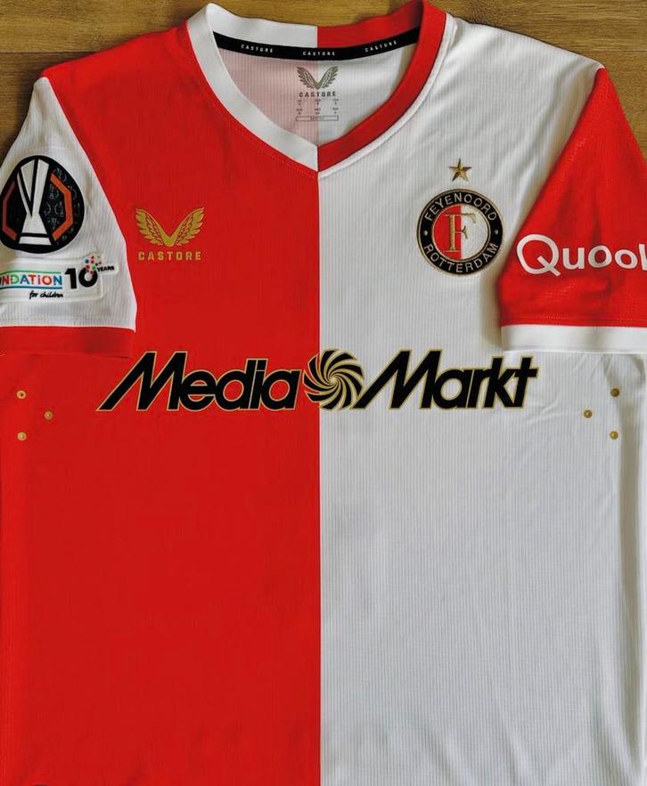 Feyenoord shirt (matchworn), Sport en Fitness, Voetbal, Gebruikt, Shirt, Maat S, Ophalen of Verzenden
