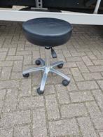 Proffesionele kruk / werkkruk / tabouret, Huis en Inrichting, Krukjes, Staal, In hoogte verstelbaar, Ophalen of Verzenden, Zo goed als nieuw