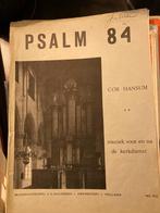 Psalm 84 koraalbewerking Cor Hansum, Orgel, Gebruikt, Ophalen of Verzenden, Religie en Gospel