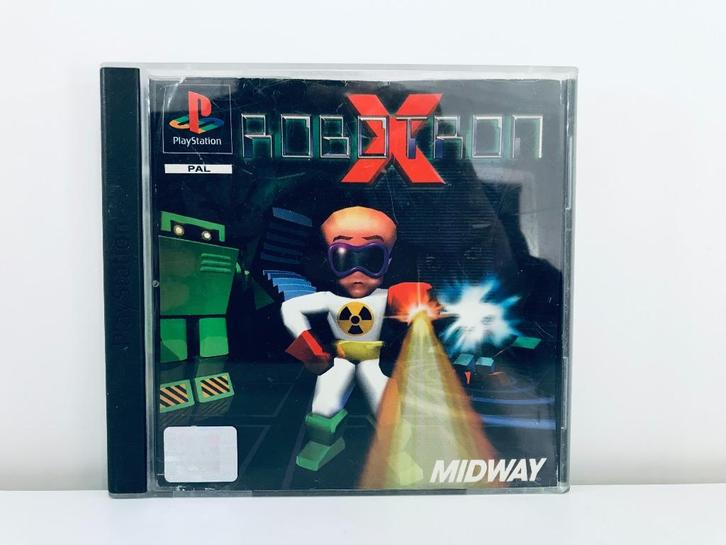 PS1 - Robotron X, Spelcomputers en Games, Games | Sony PlayStation 1, Zo goed als nieuw, Shooter, 1 speler, Vanaf 3 jaar, Ophalen of Verzenden