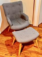 Vida XL Comfortabele fauteuil met voetenbank, Ophalen, Gebruikt, Overige vormen, 50 tot 75 cm