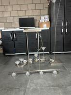 6 delig complete lampenset, Ophalen, Zo goed als nieuw, Glas, Minder dan 50 cm