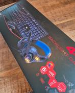 Gembird GMB 4-in-1 Backlight Gaming kit, Gembird, Nieuw, Ophalen of Verzenden, Over-ear